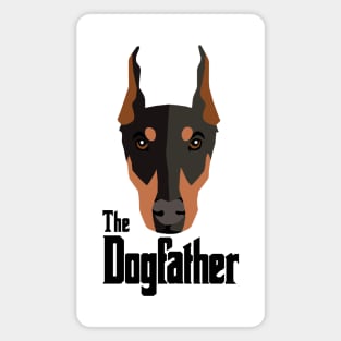 Home Security Doberman The Dogfather Magnet